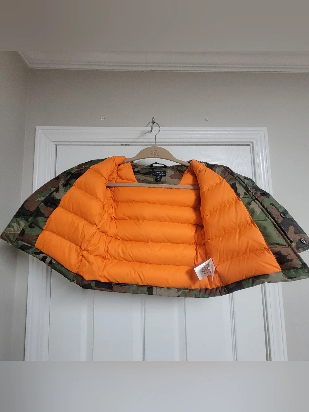 Polo Ralph Lauren Little Boys Camo Down Parka Size 2/2T.